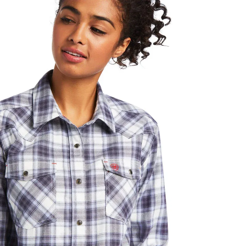 Ariat Womens FR Whitney LS Work Shirt Easter Egg