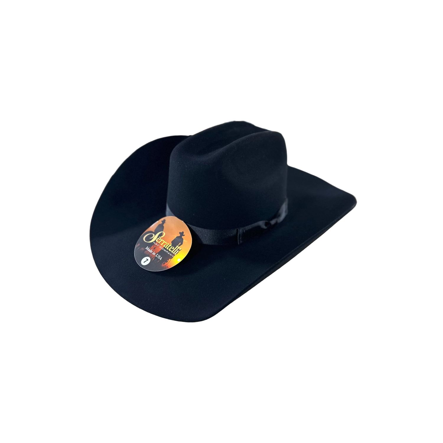 Serratelli 6X JR Western Hat BK