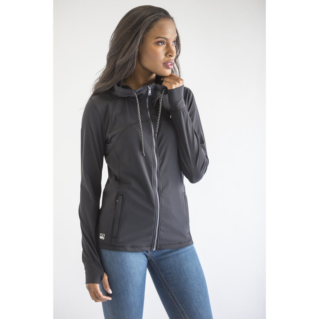 Kimes Womens Lovell Zip Front Jacket