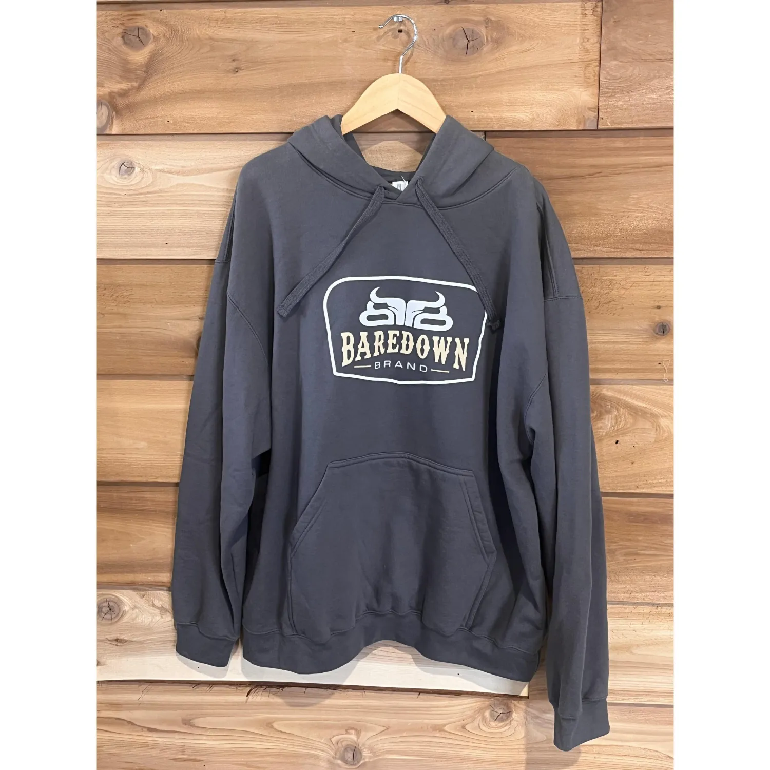 Baredown Maverick Grazin Hoodie - Grey