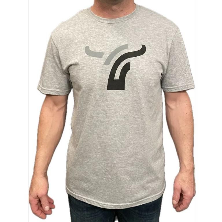 B8 Ranch Apparel Unisex Short Sleeve Tee Shirt- Sport Grey