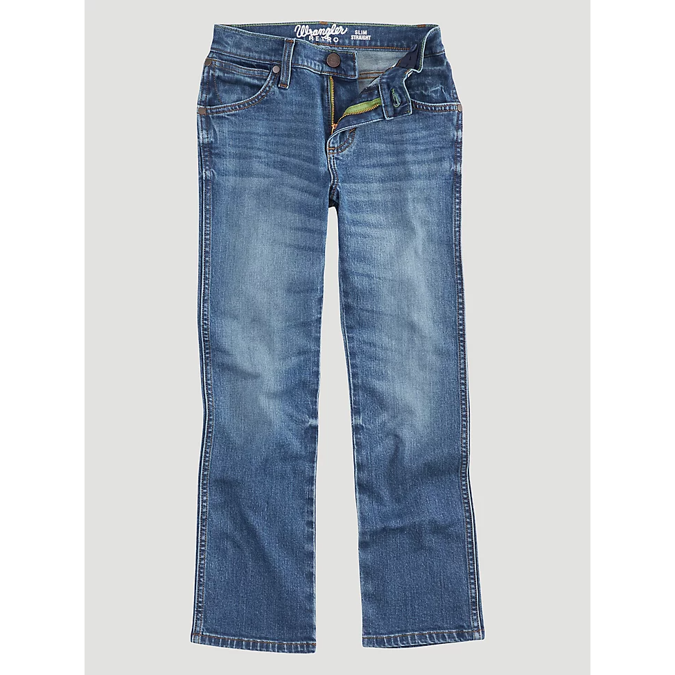 Wrangler Boys Retro Slim Straight Jeans - Ferris