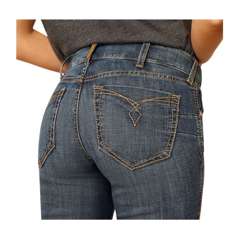 Ariat Women's Perfect Rise Kallie Flare Jeans- Florida