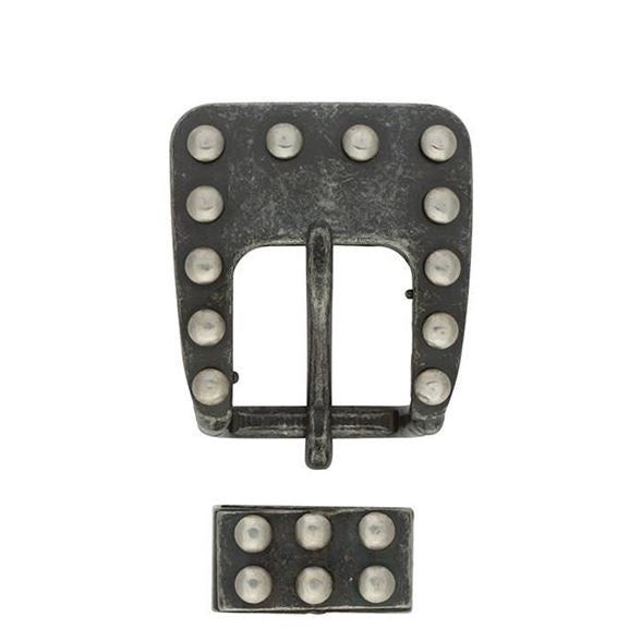 Weaver Leather Square Heel Buckle and Loop Set
