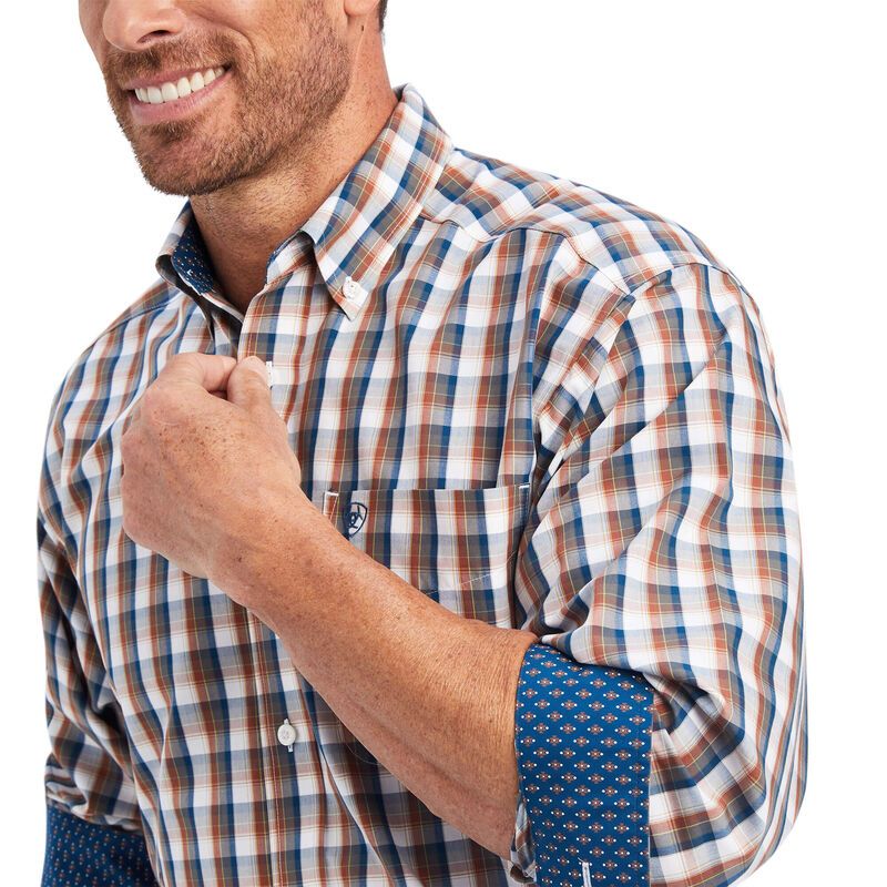 Ariat Mens WF Scout Classic LS Shirt Sequoia