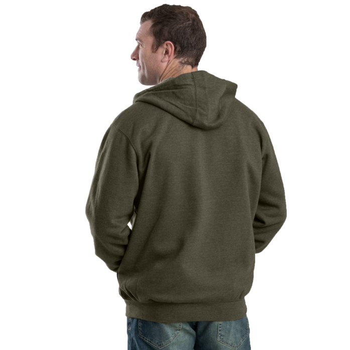 Berne Men's Heritage Full-Zip Hooded Sweatshirt