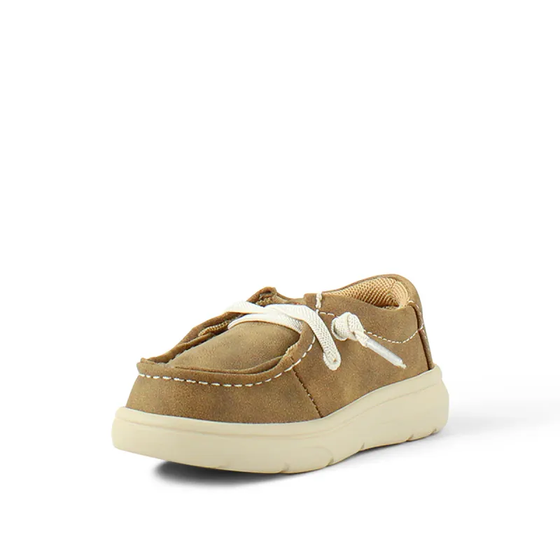 Ariat Toddler Hilo Lil' Stompers Shoes - Brown Bomber