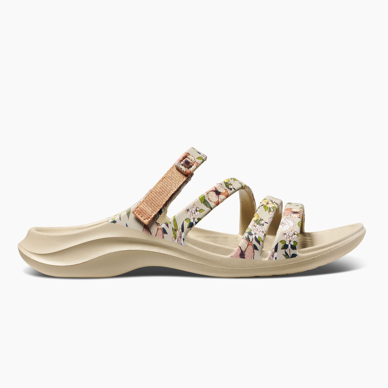 Joybees Women's Lakeshore Sandal - Driftwood Summer Floral