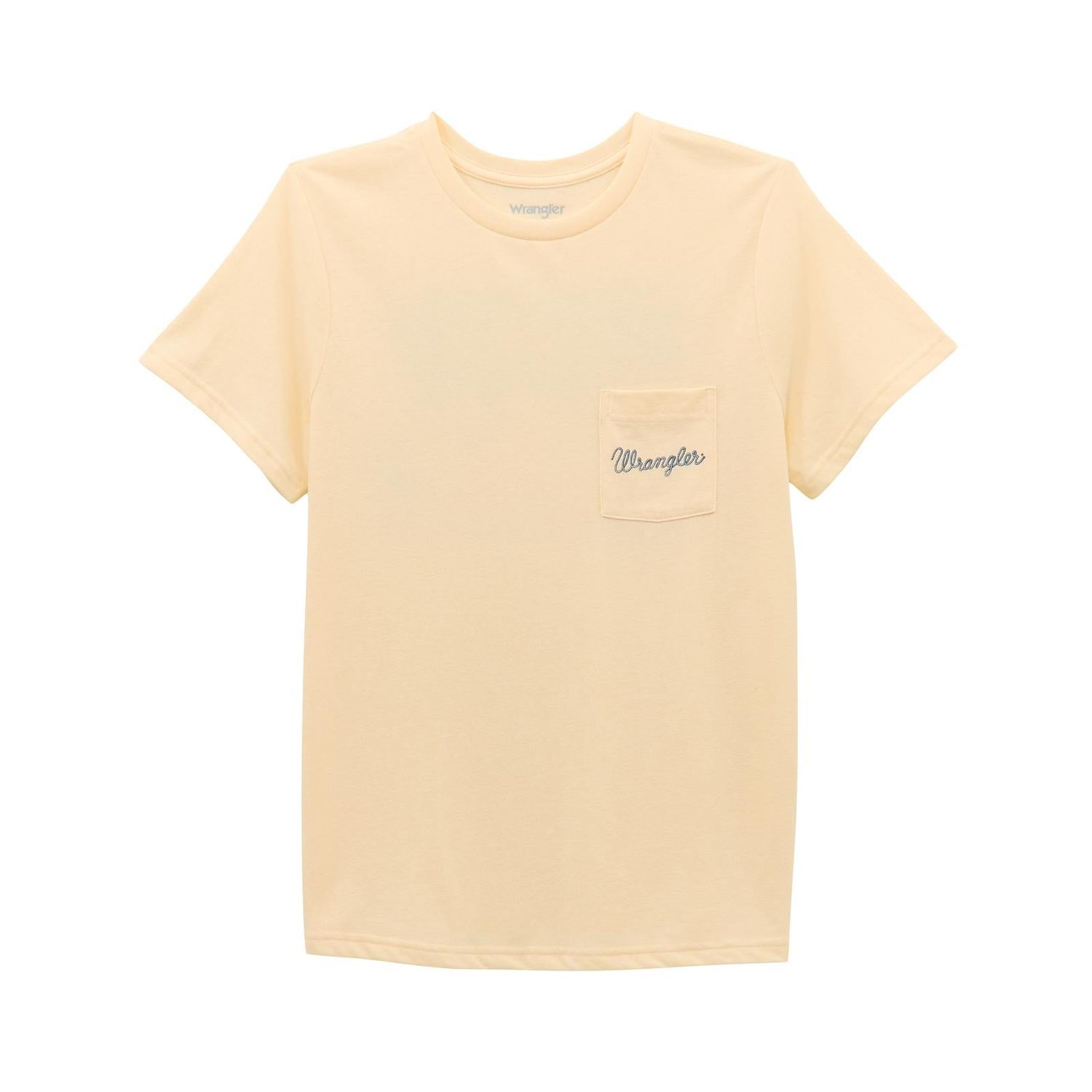 Wrangler Women's Regular Fit Graphic Tee - Pearled Ivory Heather