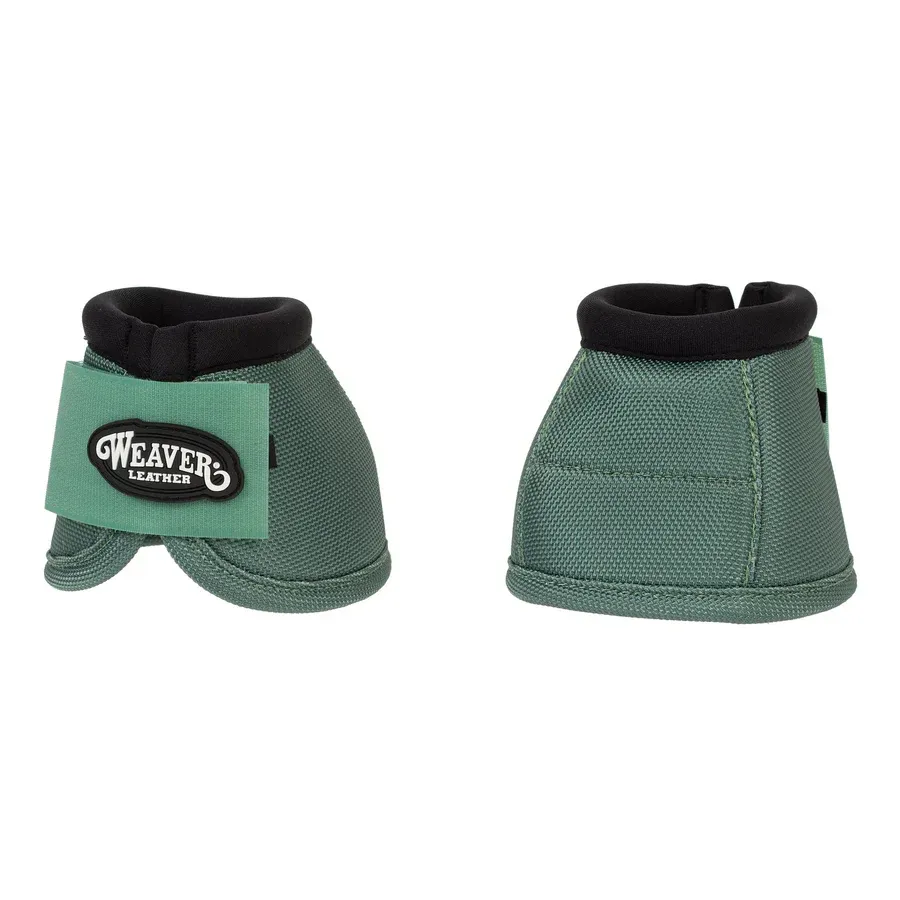 Weaver Leather Ballistic No-Turn Bell Boots Medium, Color: 274- Spruce