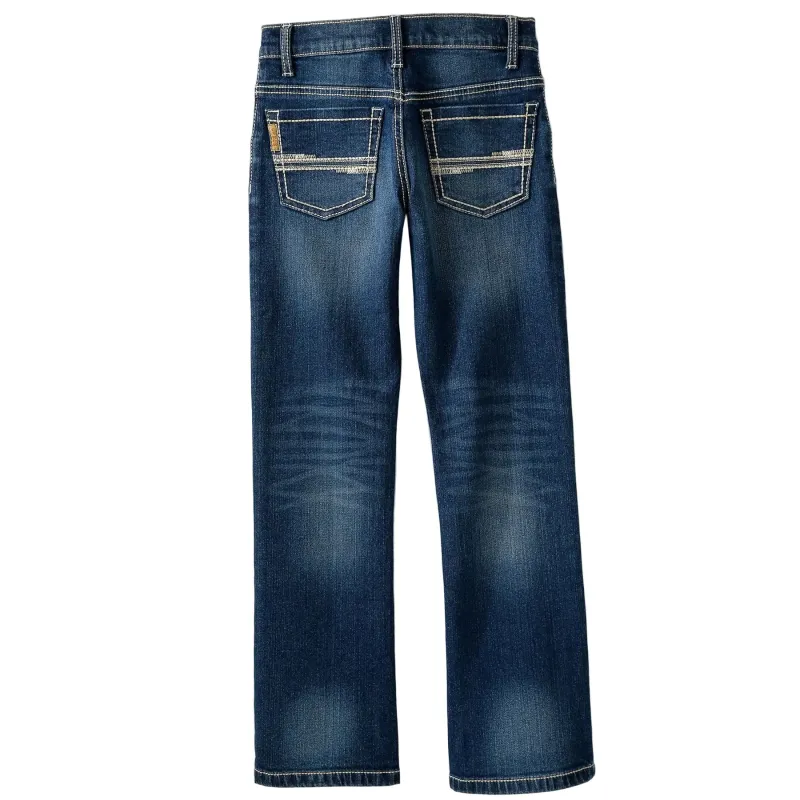 Cinch Boy's Slim Dark Stone Wash Jeans