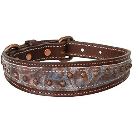Weaver Pet Patina Rose Collar, Size: 13"