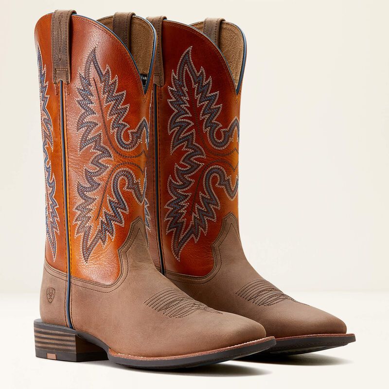 Ariat Men's Hudson Wicker Cowboy Boot - Light Tan