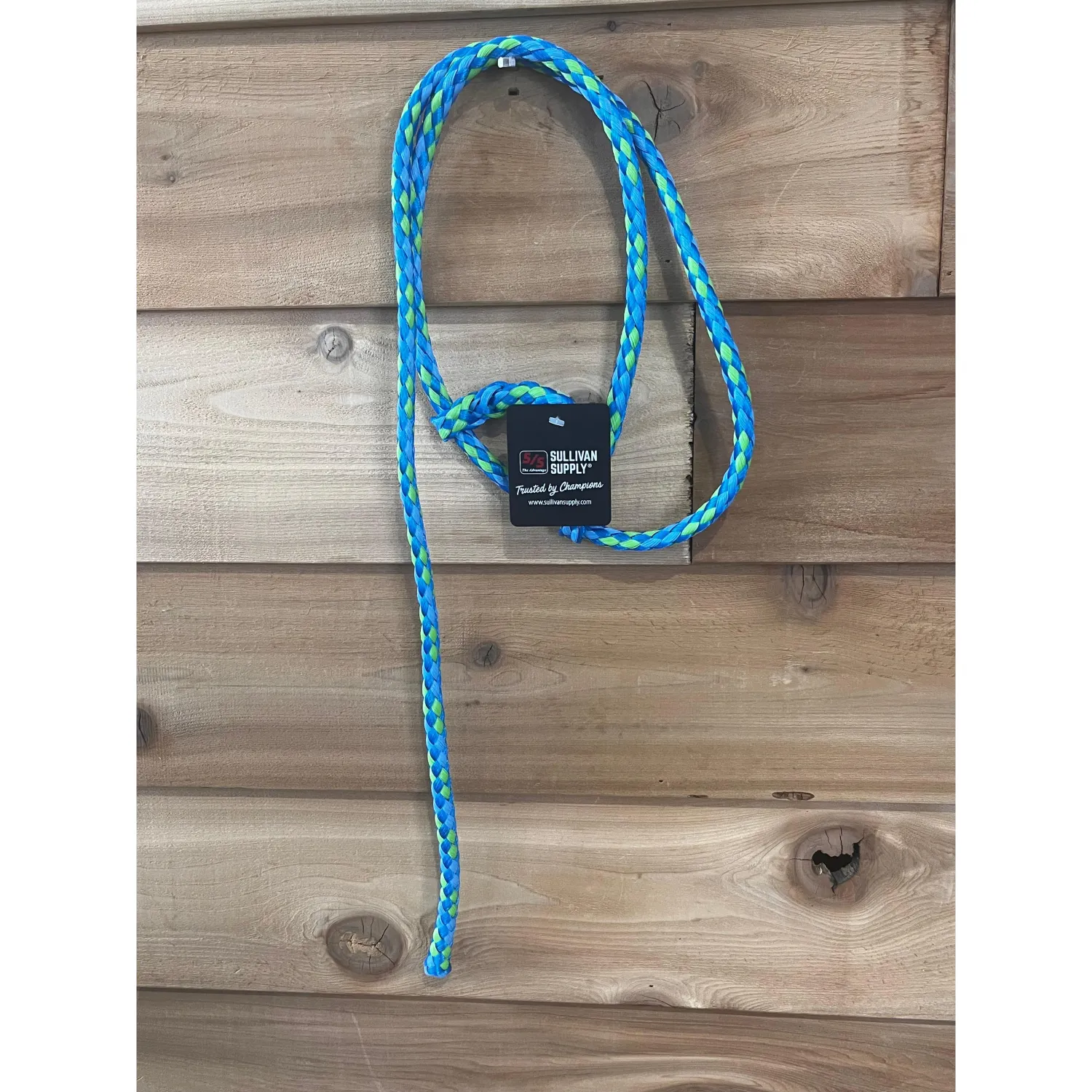 Sullivans Soft Braid Sheep/Goat Halter, Colour: Blue-Green-Blue