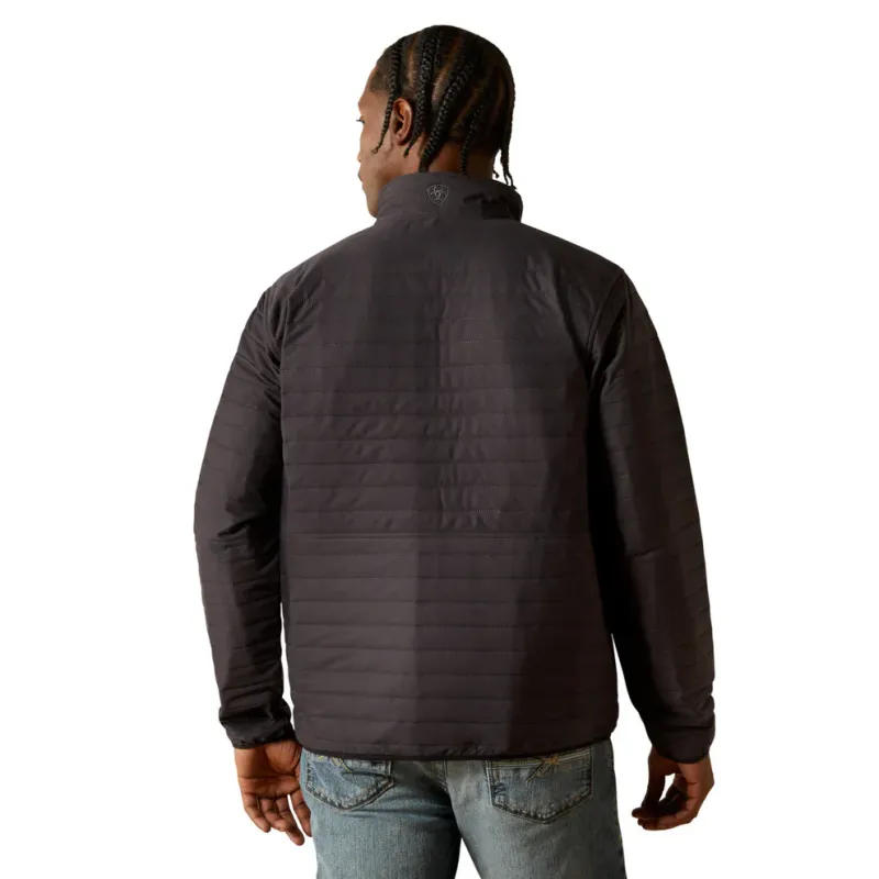Ariat Men's Wylie Full Zip Jacket - Obsidian