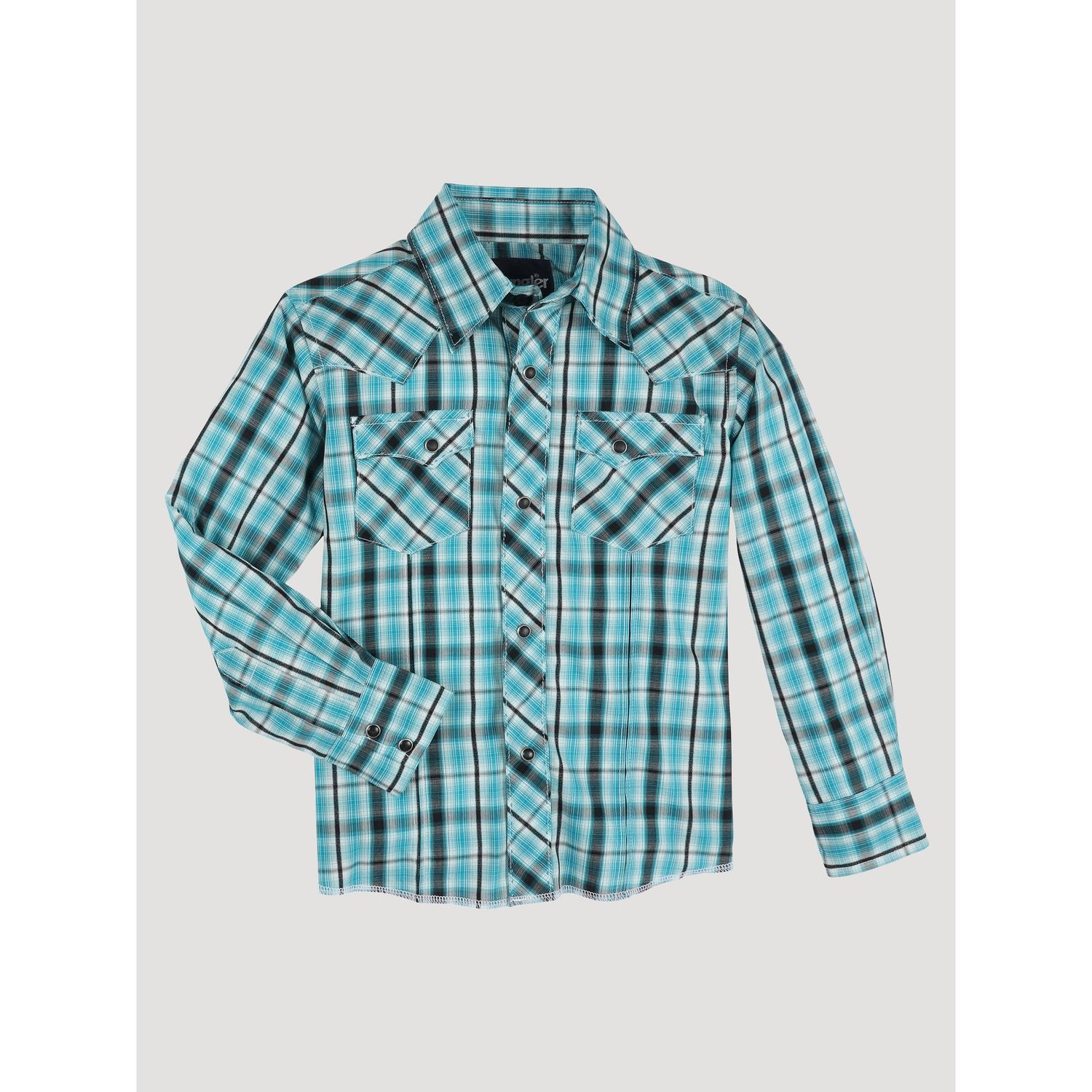 Wrangler Boy's WFS LS Snap Shirt