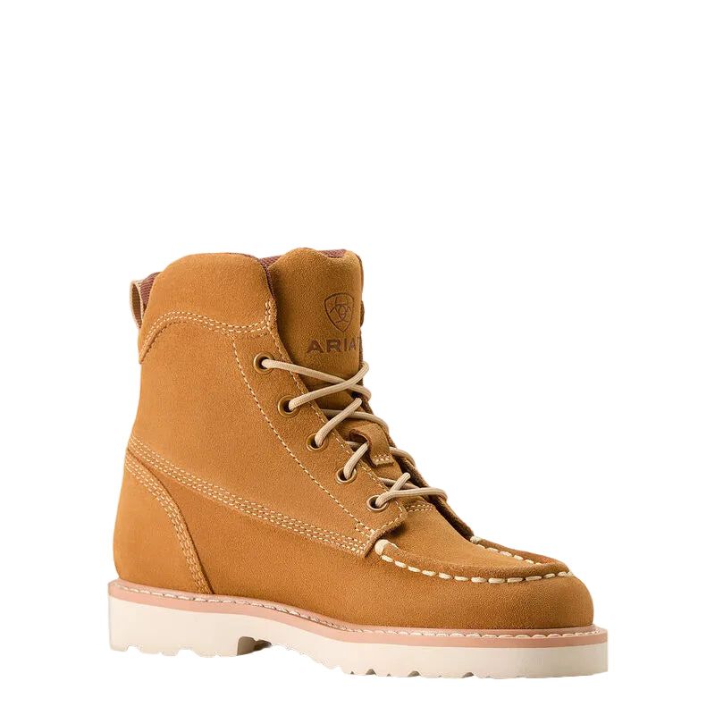 Ariat Unisex Youth Rebar Lift Boots - Wheat Suede