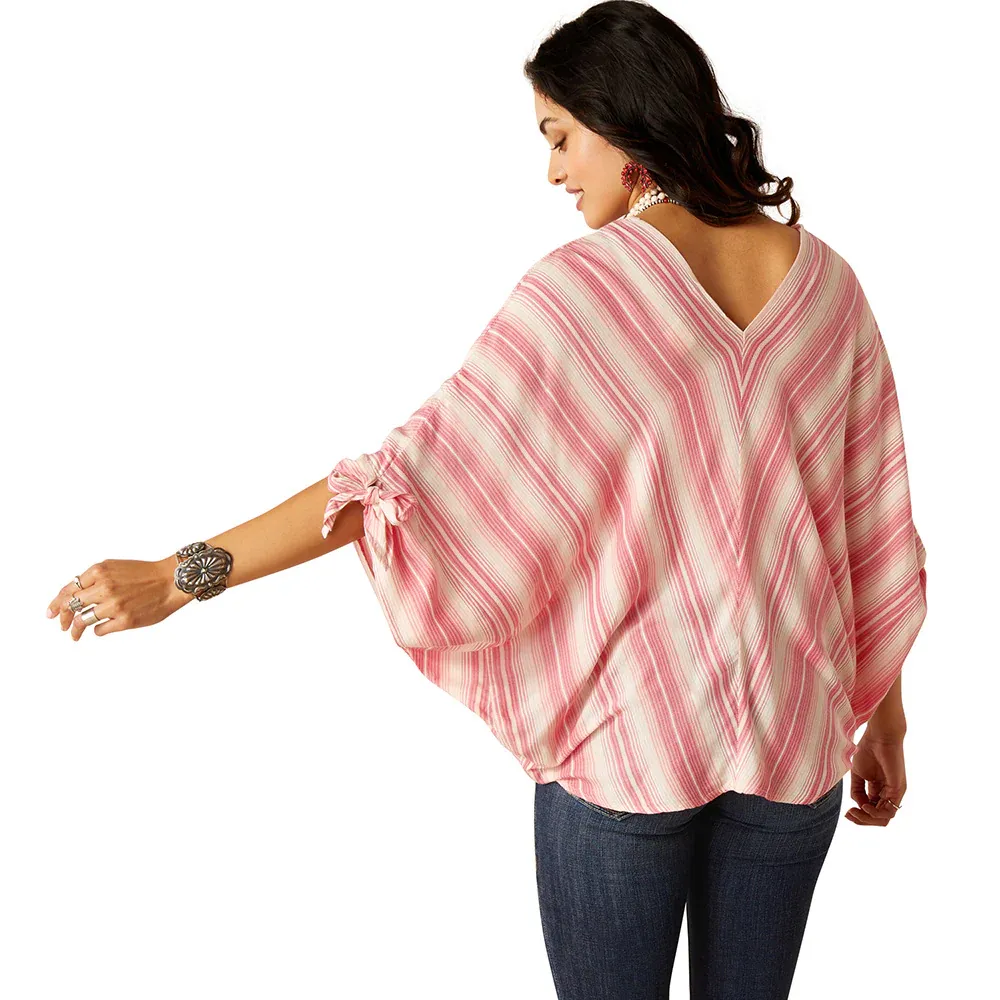 Ariat Women's Maggie Top - Camellia Stripe