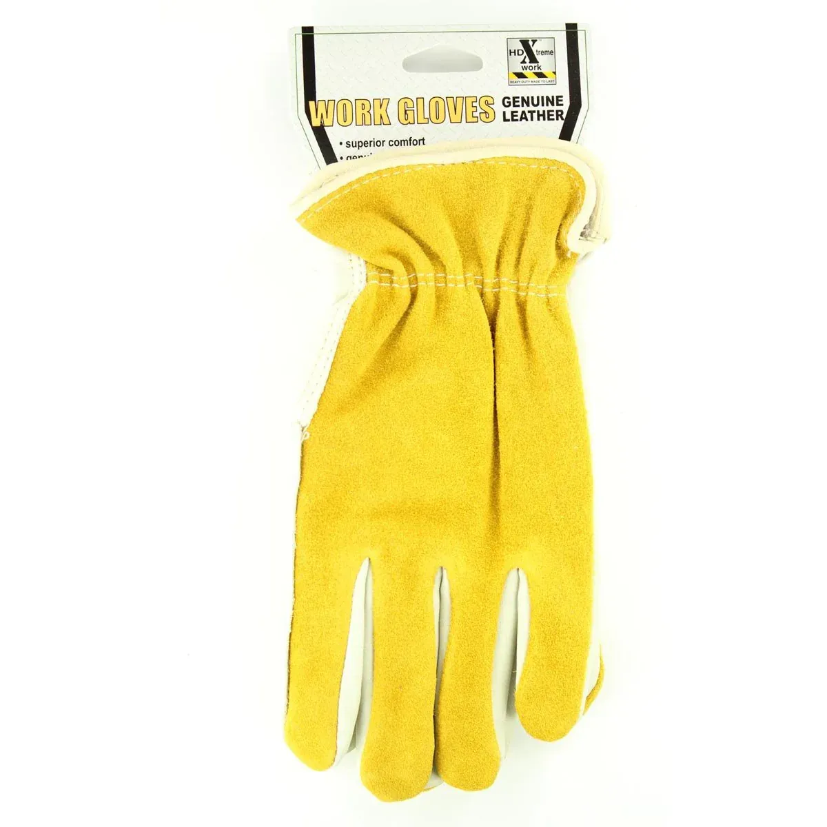 HD Men's Cowhide Gloves, Size: S