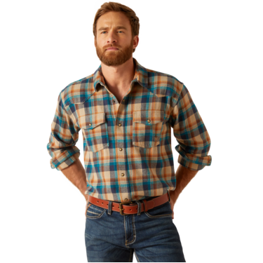 Ariat Men's Henrik Retro Fit Shirt - Pure Cashmere