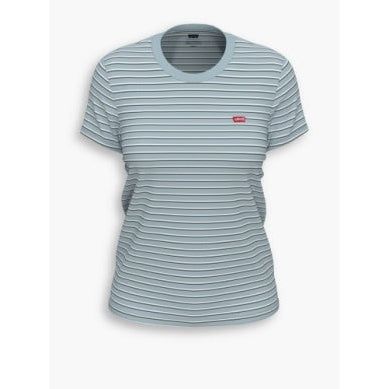 Levi Perfect Tee Ginger Sterling Blue Stripe