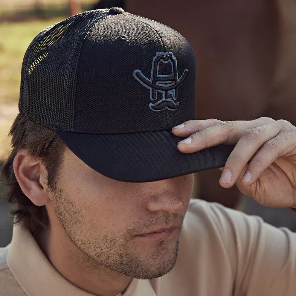 Cowboy Cool Blackout Hat