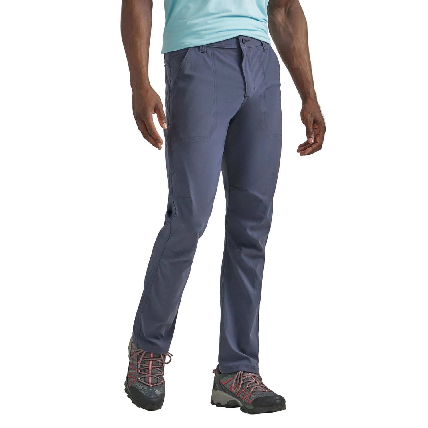 Wrangler Men's ATG Side Zip Trail Pant - Navy