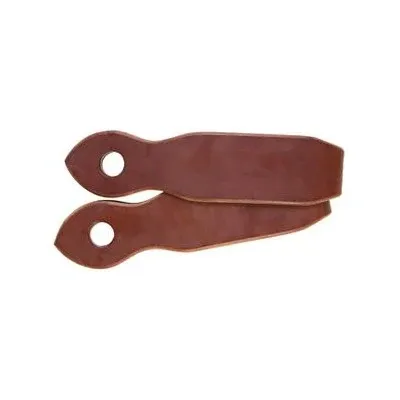 Weaver Leather Single-Ply Slobber Straps 2" x 18", Color: Chestnut