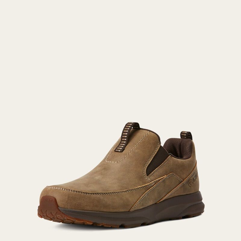 Ariat Men's Spitfire Slip-On Casual Shoe - Brown Bomber A/O