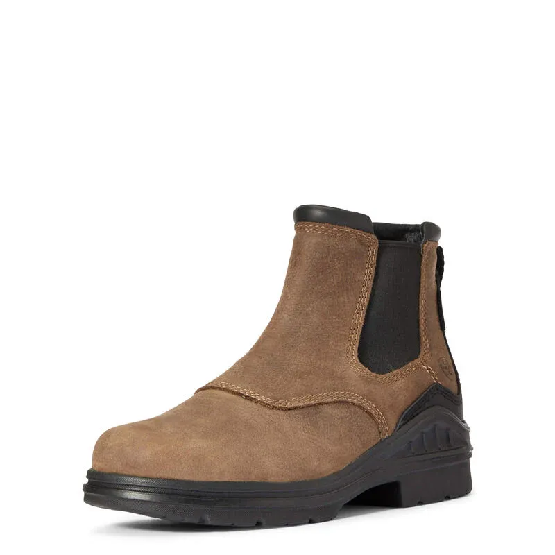 Ariat Women's Barnyard Twin Gore II Waterproof Boots - Antq Brown, Size: 5.5