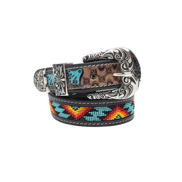 Myra Mesa Moon Mirage hand-Tooled Belt