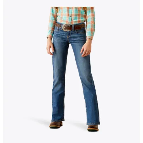 Ariat Girl's Lilla Boot Cut Jeans - Ashland, Waist: 7