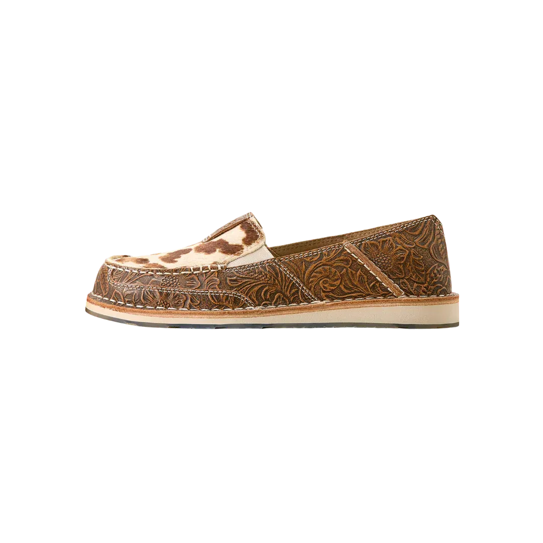 Ariat Women's Cruiser Shoes Tan Floral Embossed