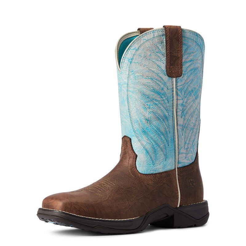 Ariat Womens Anthem 2.0 Western Boots - Crackled Mahogany *FINAL SALE*