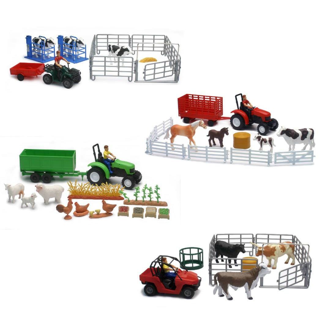 Country Life Farm Animals &amp; Tractor