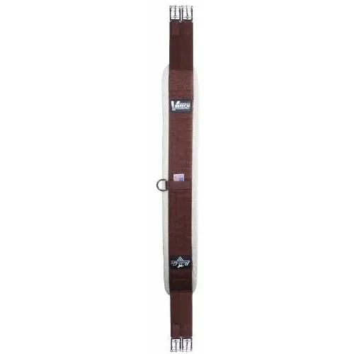 Professional's Choice English Girth Vtech Combo - Chocolate, Size: 38