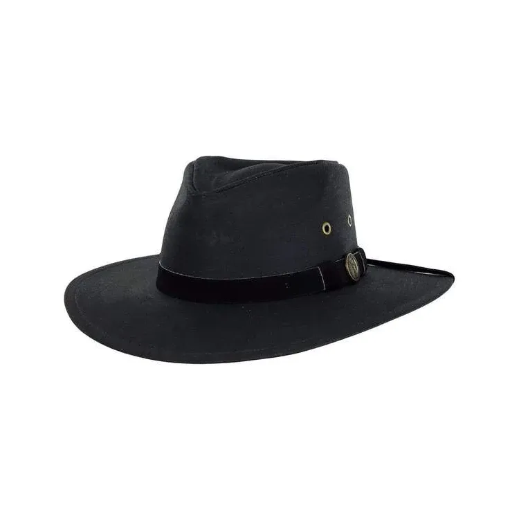 Outback Trading KODIAK Hat, Color: BLACK, Size: S
