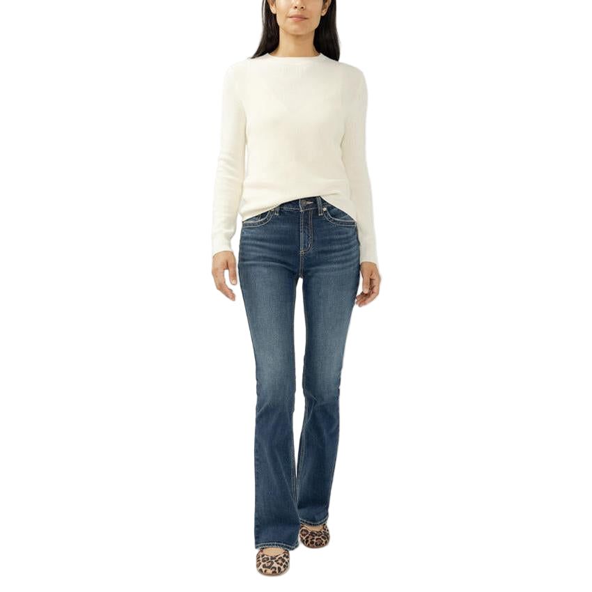 Silver Women's Avery High Rise Bootcut Jeans - Berkeley