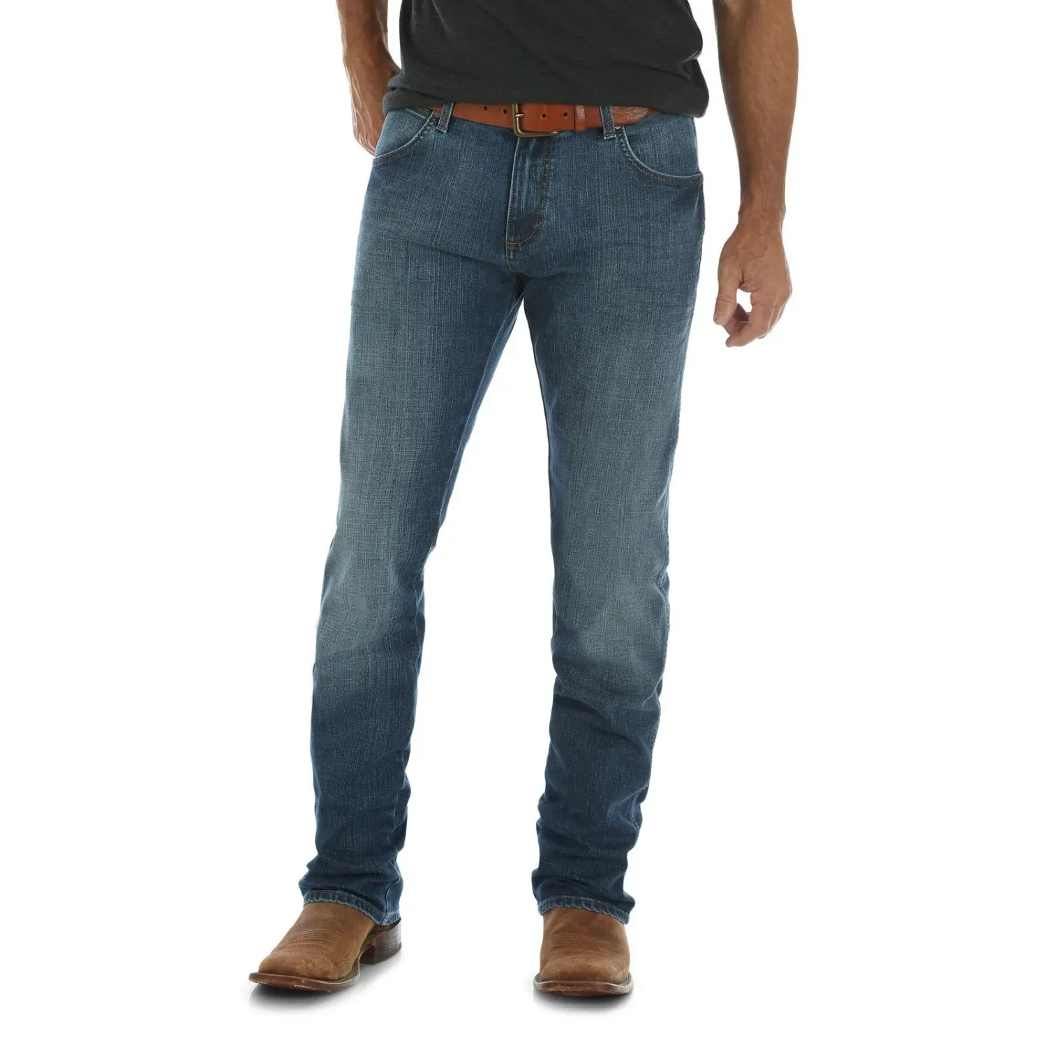Wrangler Retro Slim Straight Mens Jean - Red River, Length: 30, Waist: 29