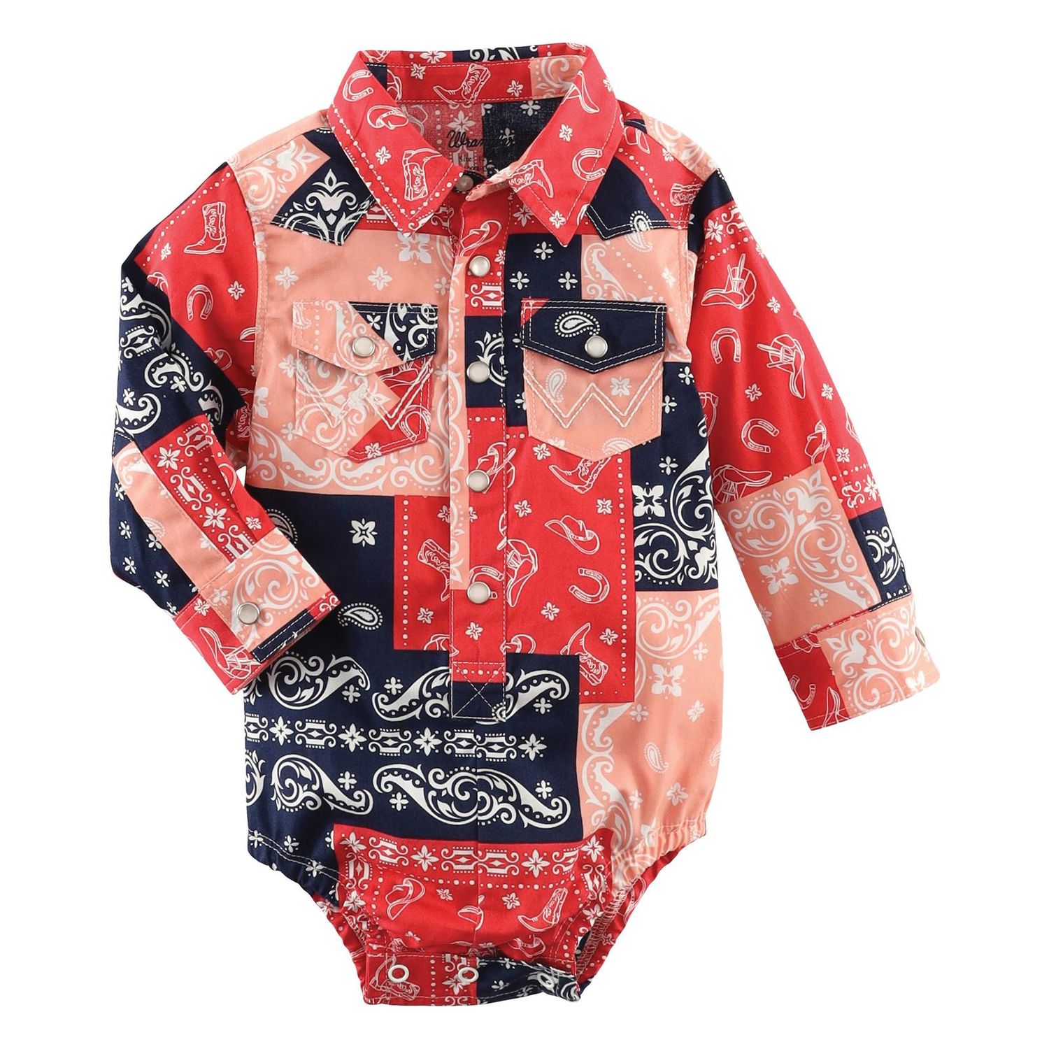 Wrangler Baby Girl Bodysuit - Multi