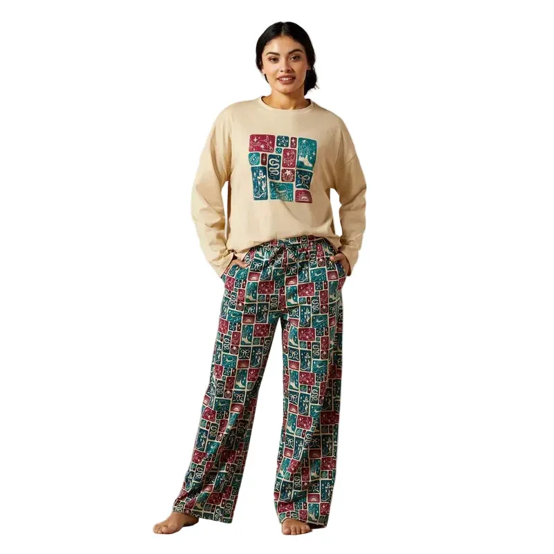 Ariat Women's Long Sleeve Dreams Pajama Set - Multiple Colours