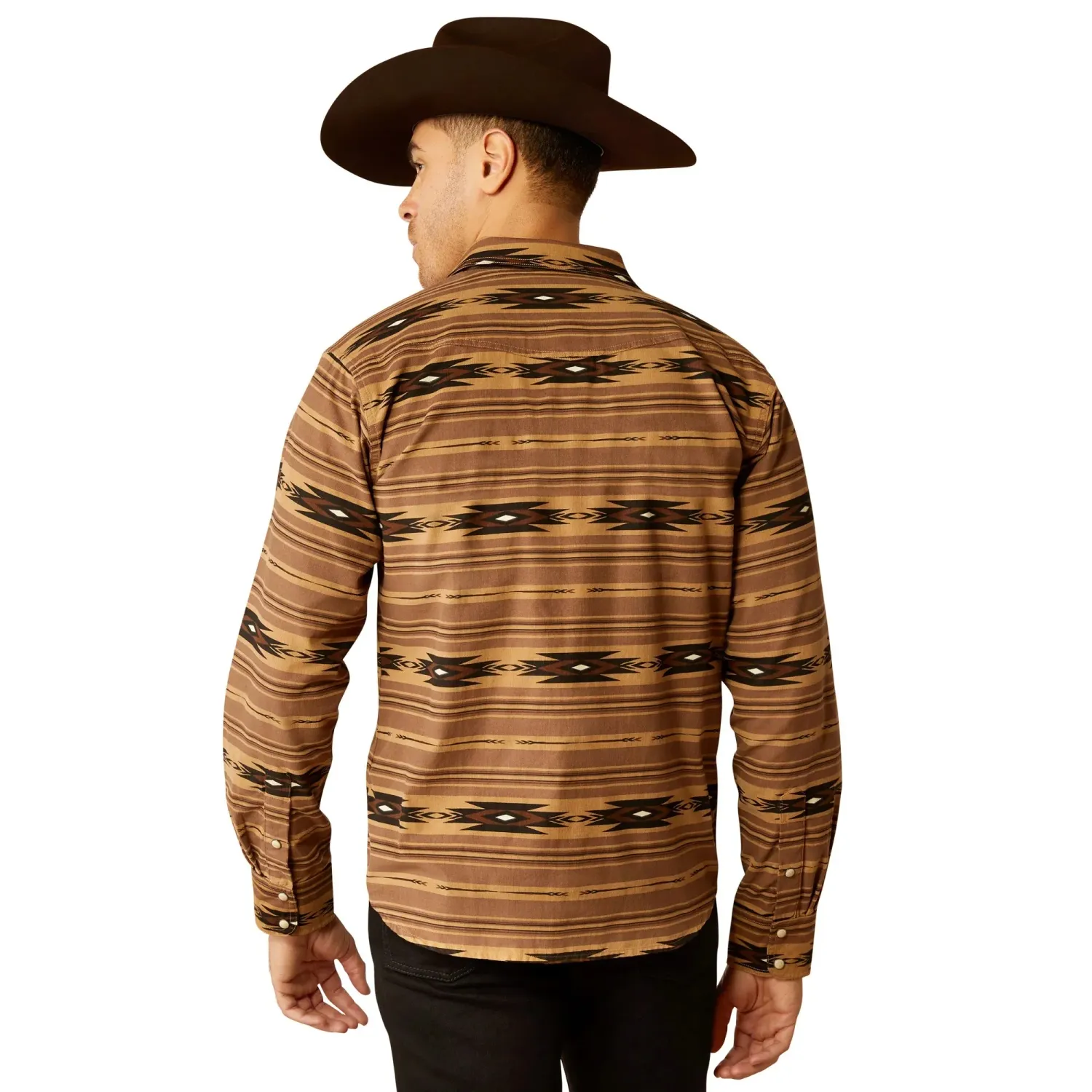 Ariat Men's Hobart Retro Fit Shirt - Pine Bark