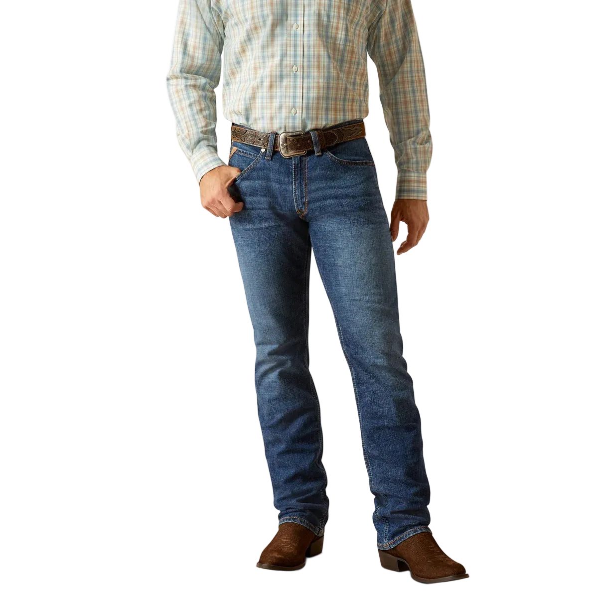 **Ariat Men's Relaxed Centralia Straight Leg Jean - Kennedy