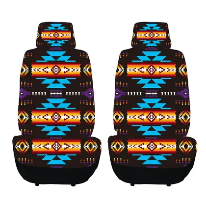 Western Varieties Car Seat Cover - Southwest, Color: Black