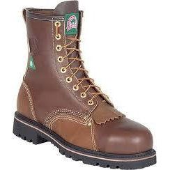 Canada West Men's Lace Work Boot - Walnut Loggertan