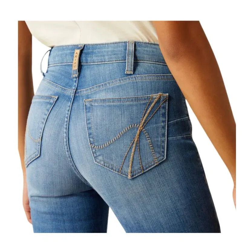 Ariat Women's High Rise Cassandra Boot Cut Jeans- Anaheim