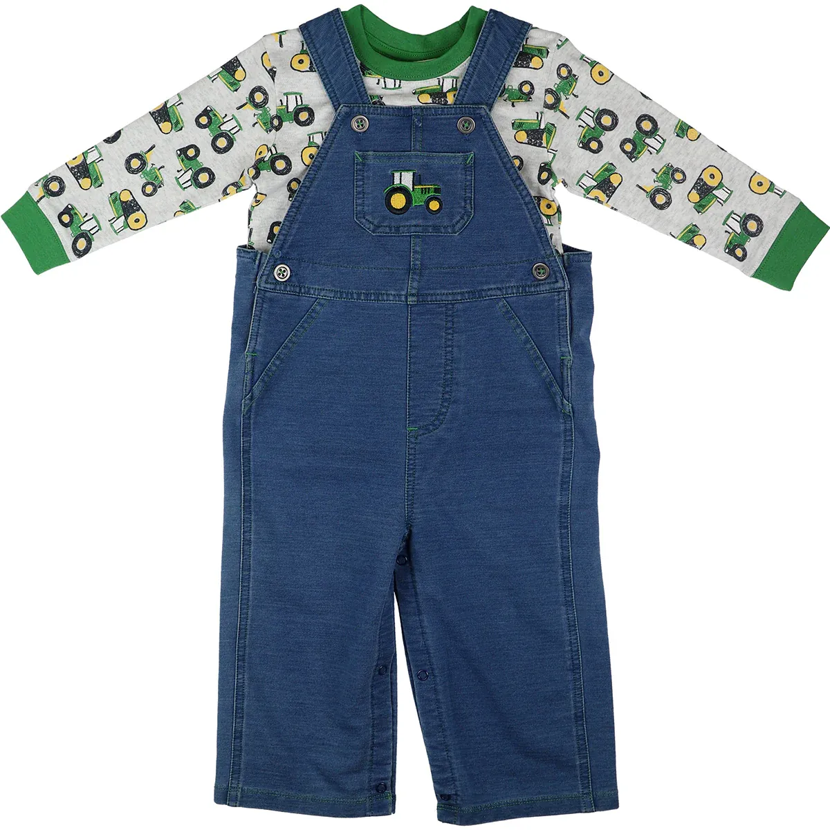 John Deere Overall Set, Size: 12M