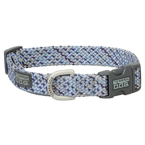 Weaver Leather Elevation Snap N Go Collar - Large, Colour: 50-BLUE/SILVER/PURPLE