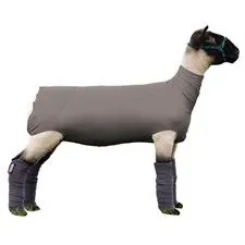 Weaver Leather Spandex Sheep Tube-X-Large, Color: Gray
