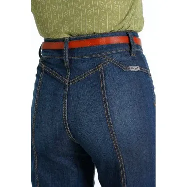 Cruel Girl Womens Wide Leg Rinse Jeans